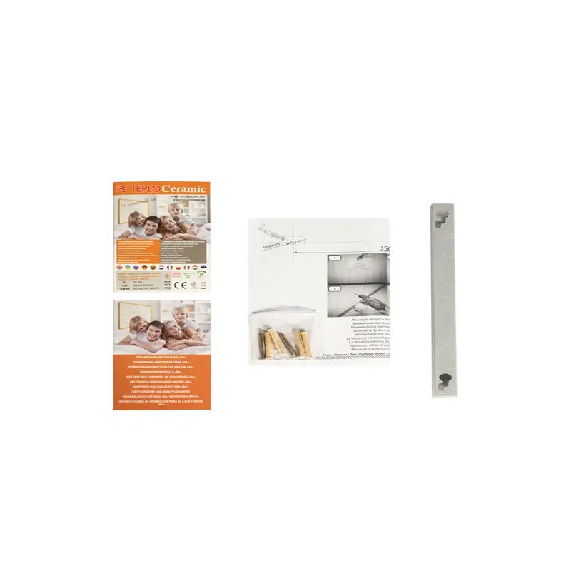 Керамічний обігрівач Teploceramic TCM-RA 500 White