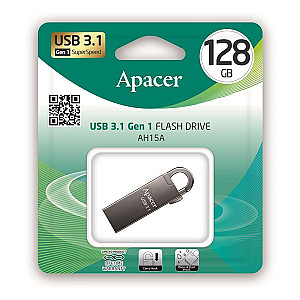 Флеш-накопичувач USB3.1 128GB Apacer AH15A Black (AP128GAH15AA-1)