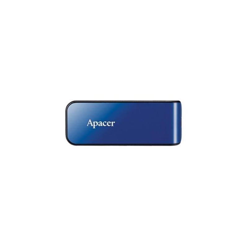 Флеш-накопичувач USB 16GB Apacer AH334 Blue (AP16GAH334U-1)
