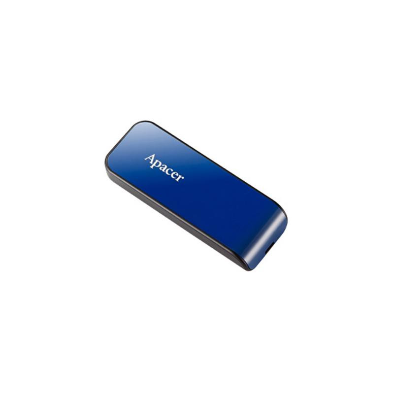 Флеш-накопичувач USB 16GB Apacer AH334 Blue (AP16GAH334U-1)