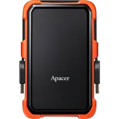 Зовнішній жорсткий диск 2.5" USB 1.0TB Apacer AC630 Black/Orange (AP1TBAC630T-1)