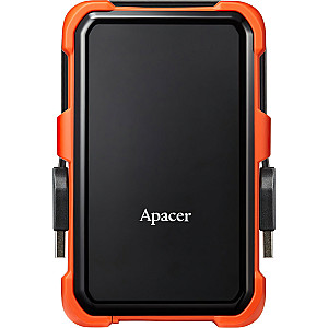 Зовнішній жорсткий диск 2.5" USB 1.0TB Apacer AC630 Black/Orange (AP1TBAC630T-1)