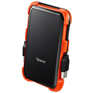 Зовнішній жорсткий диск 2.5" USB 1.0TB Apacer AC630 Black/Orange (AP1TBAC630T-1)