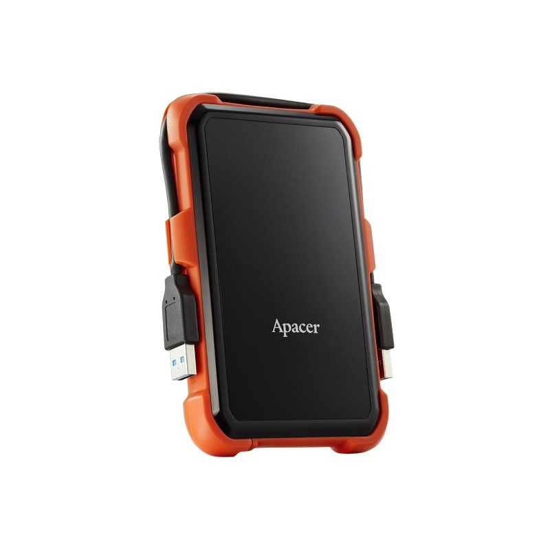 Зовнішній жорсткий диск 2.5" USB 1.0TB Apacer AC630 Black/Orange (AP1TBAC630T-1)