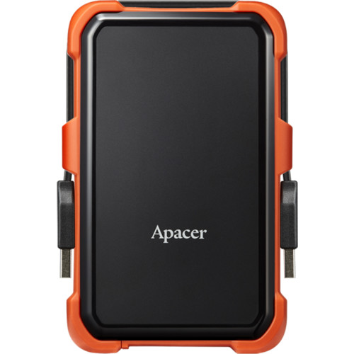 Зовнішній жорсткий диск 2.5" USB 2.0TB Apacer AC630 Black/Orange (AP2TBAC630T-1)