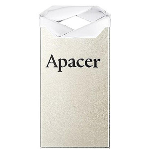 Флеш-накопичувач USB 32GB Apacer AH111 Silver/Crystal (AP32GAH111CR-1)