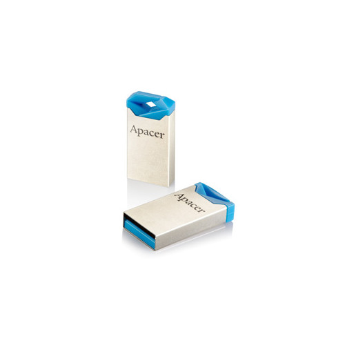 Флеш-накопичувач USB 32GB Apacer AH111 Silver/Blue (AP32GAH111U-1)