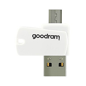 Карта пам`ятi MicroSDXC 64GB UHS-I Class 10 GOODRAM + SD-adapter + OTG Card reader (M1A4-0640R12)
