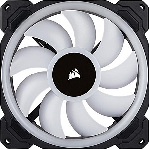 Вентилятор Corsair LL140 RGB Twin Pack (CO-9050074-WW), 140x140x25мм, 4-pin, чорний