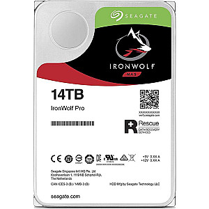 Накопичувач HDD SATA 14.0TB Seagate IronWolf Pro NAS 7200rpm 256MB (ST14000NE0008)