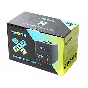 Стабілізатор Maxxter MX-AVR-S500-01 500VA