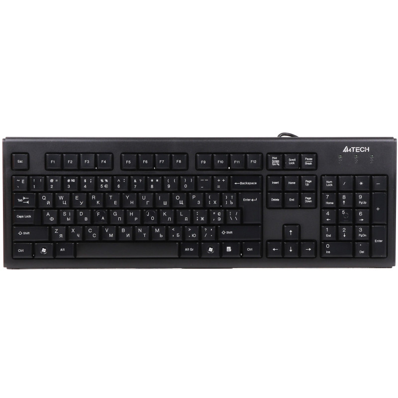 Комплект (клавіатура, мишка) A4Tech KR-8572 Black