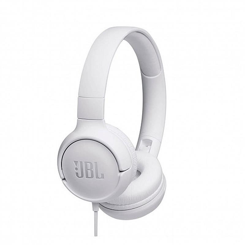 Гарнiтура JBL T500 White (JBLT500WHT)