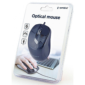 Миша Gembird MUS-6B-01 Black