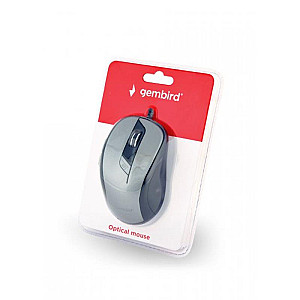 Миша Gembird MUS-6B-01-BG Black/Grey