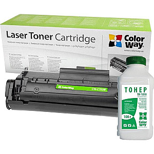 Картридж CW (CW-HQ2612/TH-1010) HP LJ Q2612A/Canon FX-10 Universal + Тонер (TH-1010) 3х100г