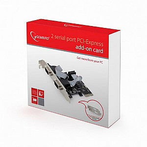 Контролер Gembird (SPC-22) PCI-Express - 2 RS-232
