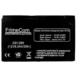 Акумуляторна батарея FrimeCom 12V 9AH (GS1290) AGM