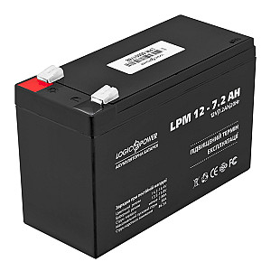 Акумуляторна батарея LogicPower 12V 7.2 AH (LPM 12-7.2 AH) AGM